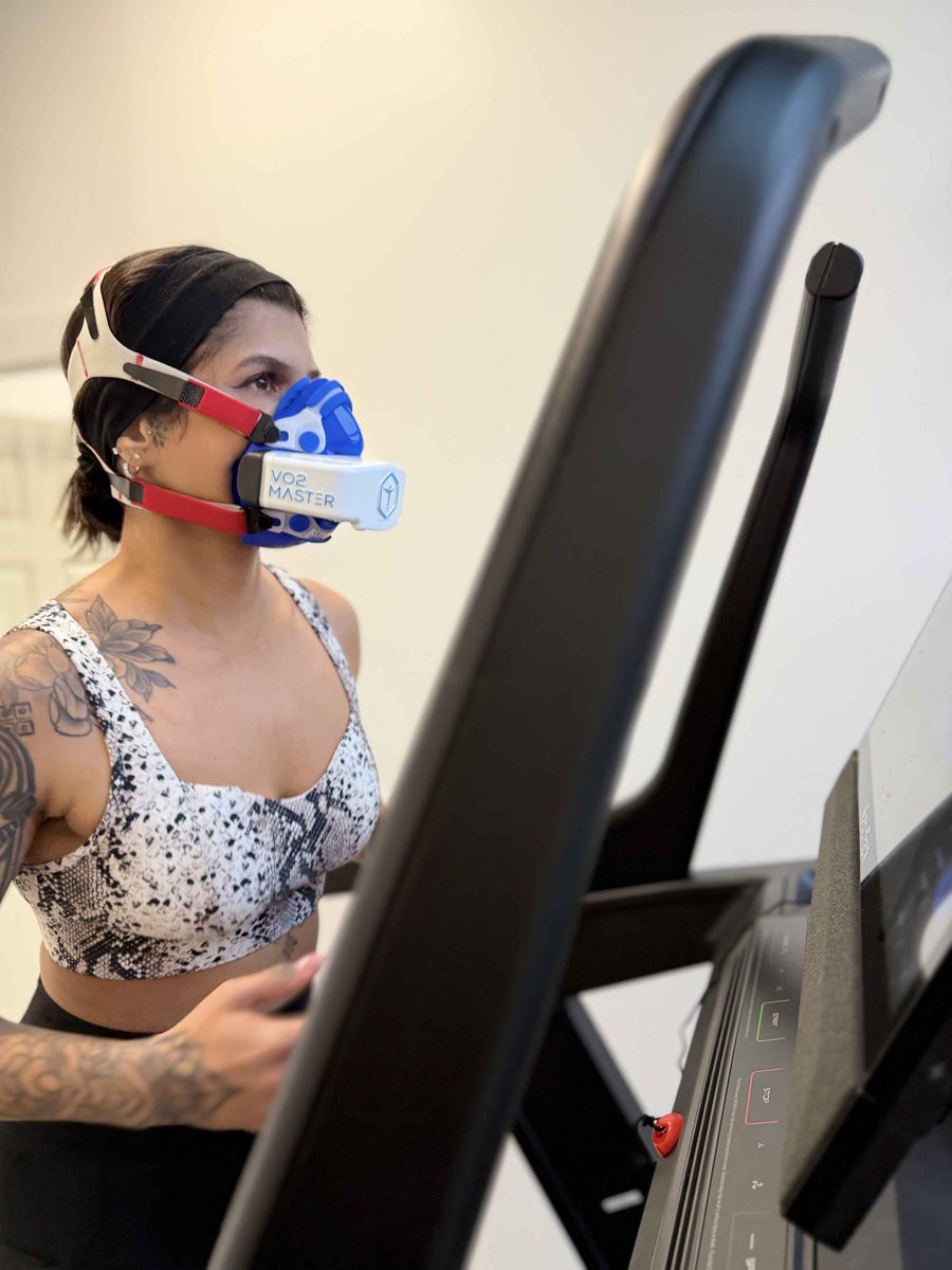 VO2 Max test on a treadmill